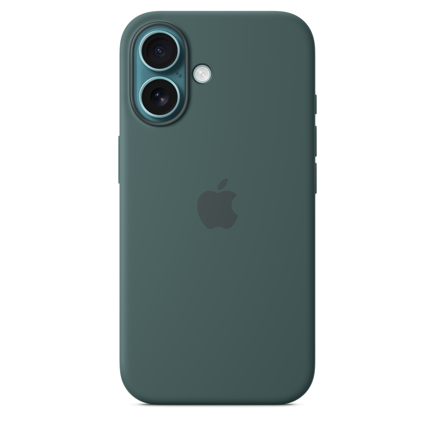 Funda de silicón con MagSafe para el iPhone 16 - Verde lago