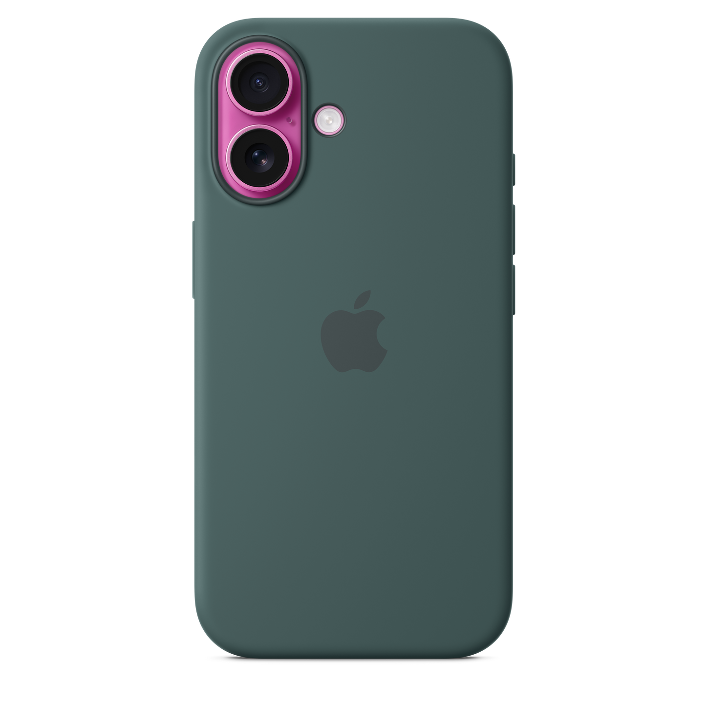 Funda de silicón con MagSafe para el iPhone 16 - Verde lago