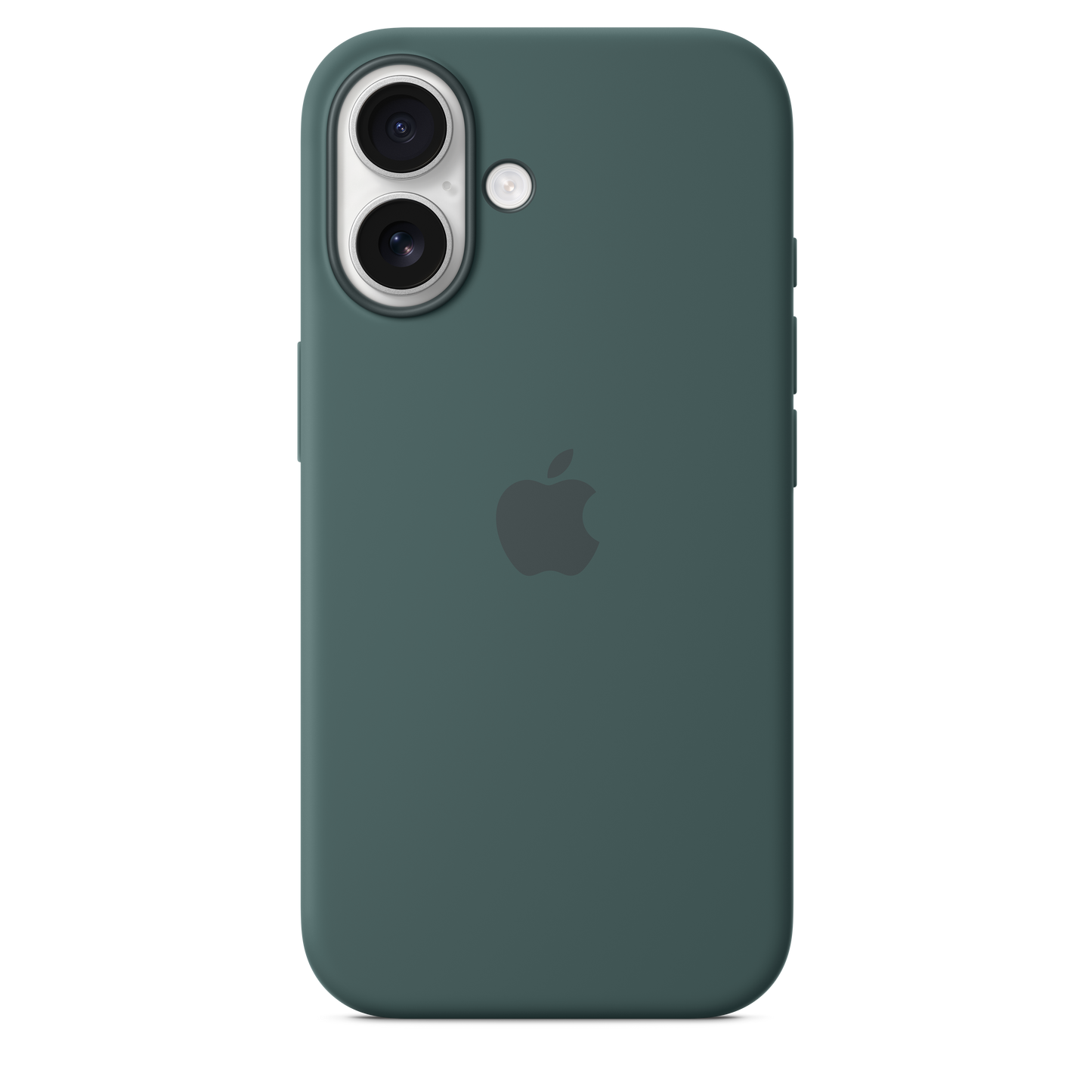 Funda de silicón con MagSafe para el iPhone 16 - Verde lago
