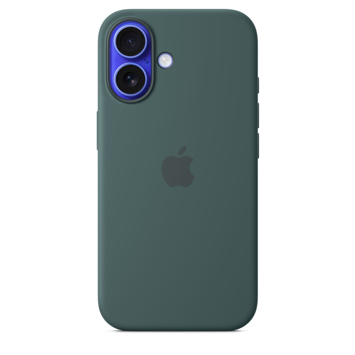 Funda de silicón con MagSafe para el iPhone 16 - Verde lago