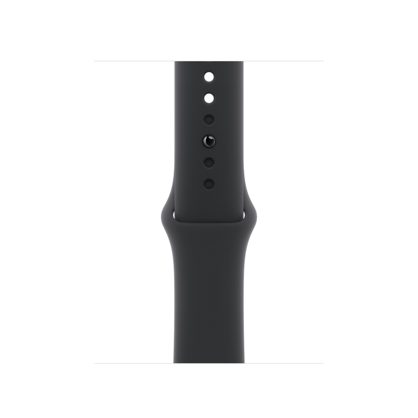 Correa deportiva negra para caja de 42 mm - M/L