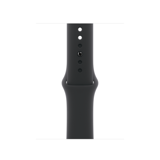 Correa deportiva negra para caja de 42 mm - M/L