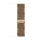 Correa estilo milanés color oro para caja de 46 mm - M/L