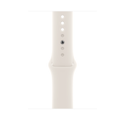 Correa deportiva blanco estelar para caja de 46 mm - S/M