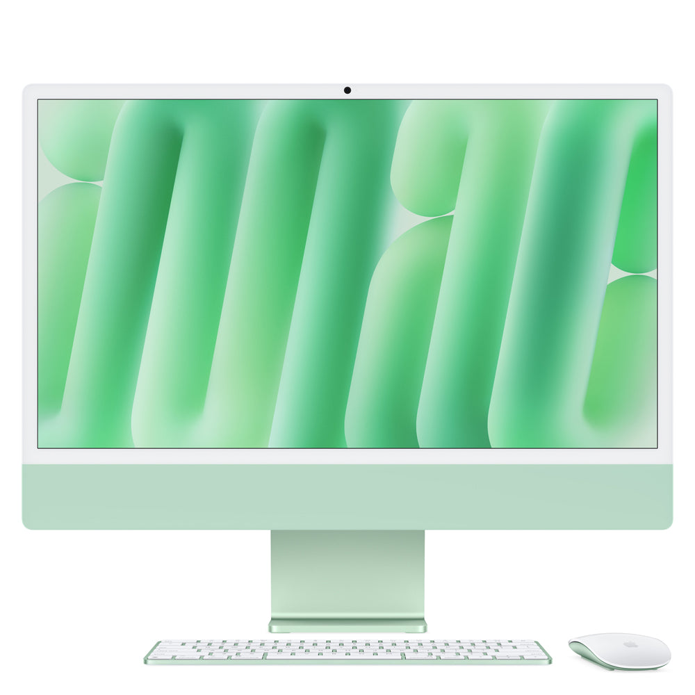 iMac con pantalla Retina 4,5K de 24 pulgadas: Chip M4 de Apple con CPU de 8 núcleos y GPU de 8 núcleos, 256 GB SSD - Verde