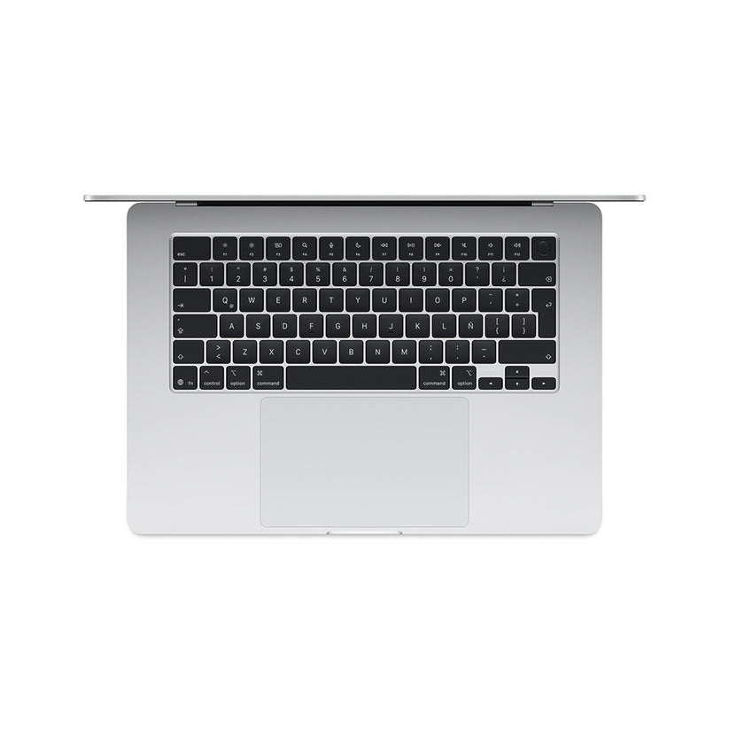 MacBook Air de 15 pulgadas: Chip M4 de Apple con CPU de 10 núcleos y GPU de 10 núcleos, 512 GB SSD - Plata