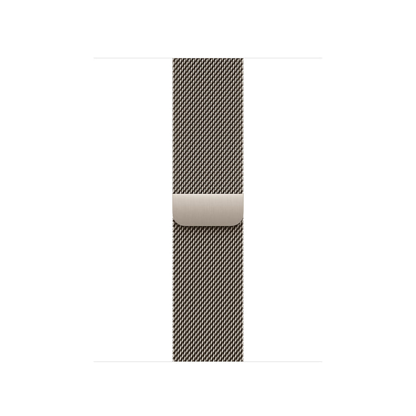 Correa estilo milanés color natural para caja de 42 mm
