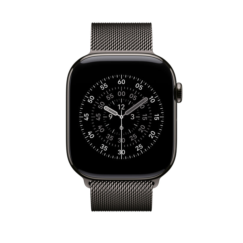 Correa estilo milanés color pizarra para caja de 46 mm - M/L