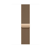 Correa estilo milanés color oro para caja de 46 mm - M/L