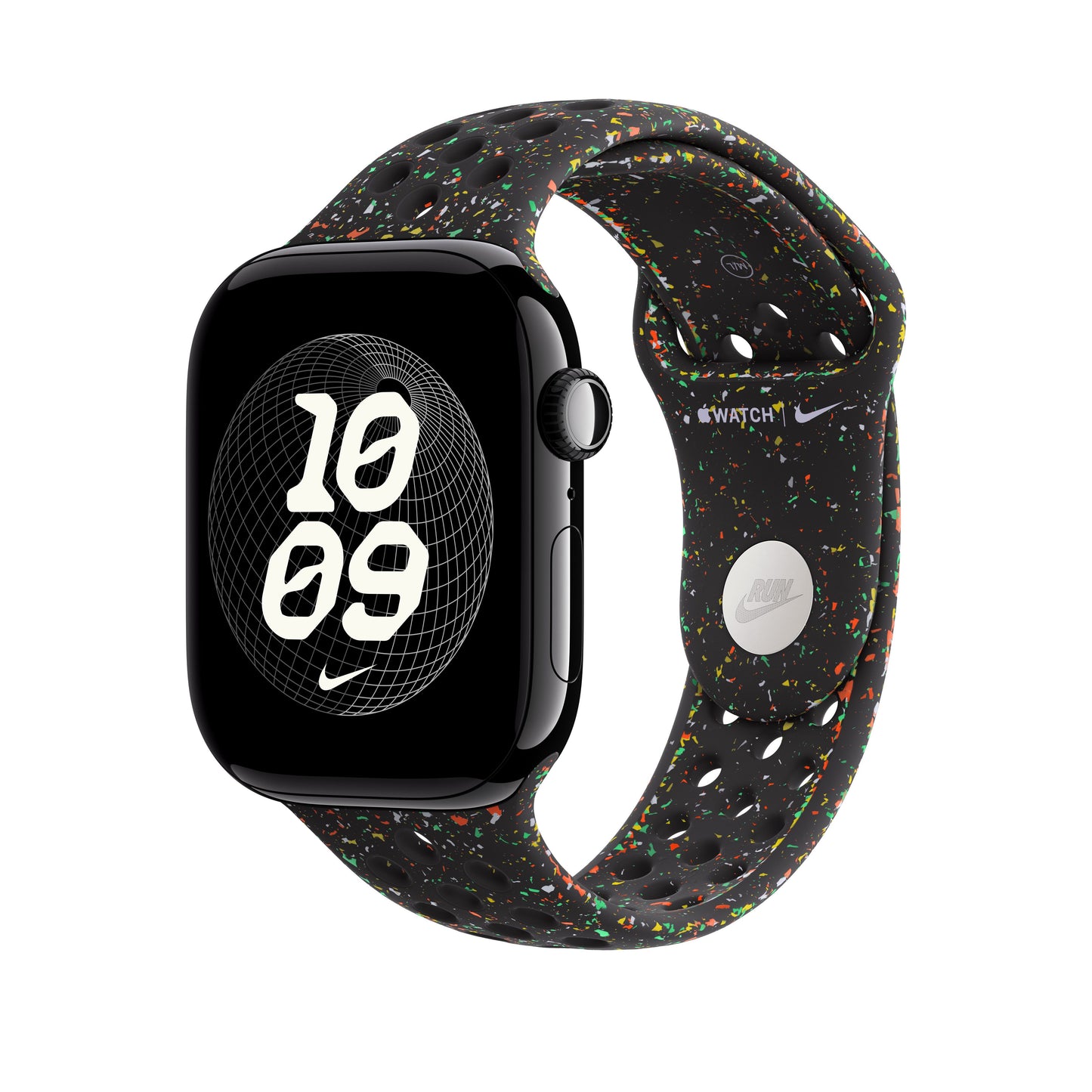 Correa deportiva Nike negro medianoche para caja de 46 mm – M/L