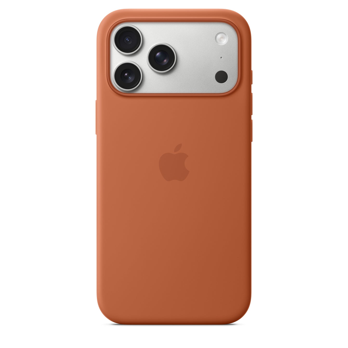 Funda de silicón con MagSafe para el iPhone 17 Pro Max – Color terracota