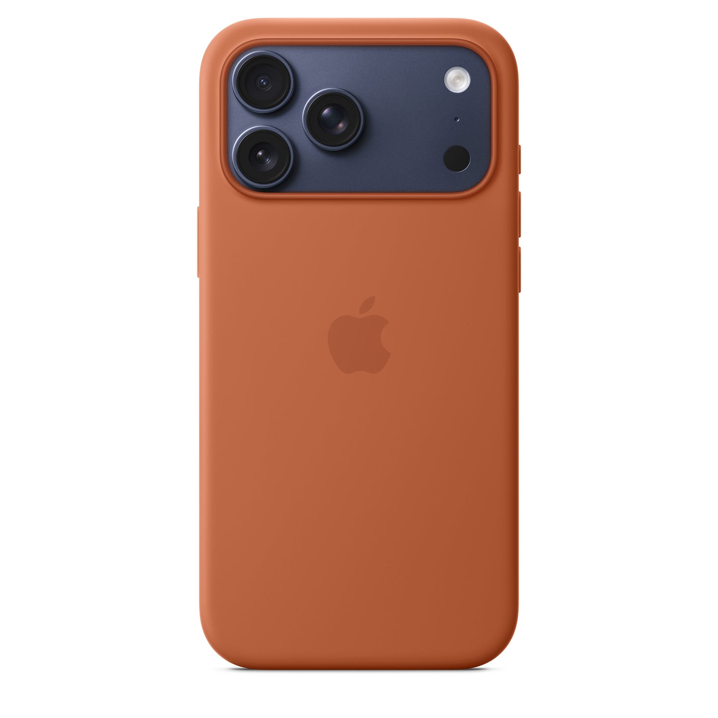 Funda de silicón con MagSafe para el iPhone 17 Pro Max – Color terracota