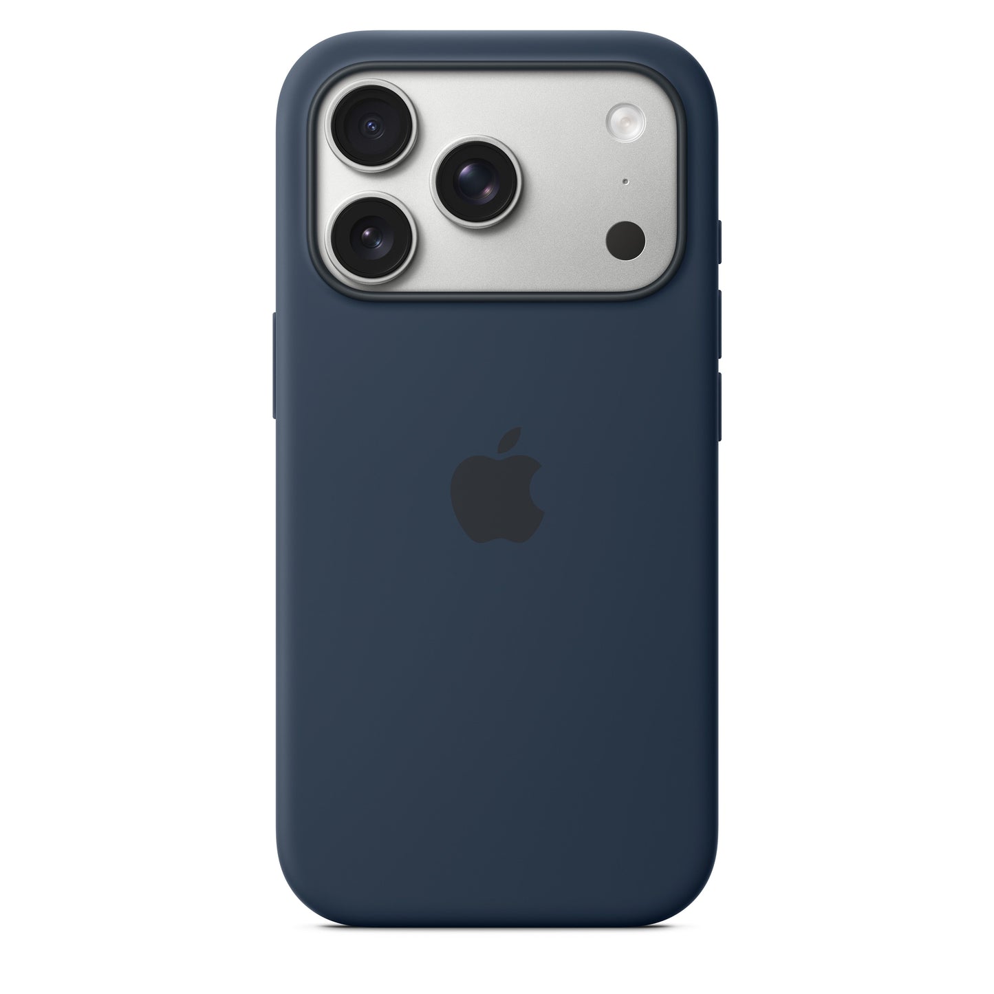Funda de silicón con MagSafe para el iPhone 17 Pro – Color medianoche
