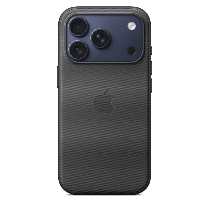 Funda de TechWoven con MagSafe para el iPhone 17 Pro – Negro