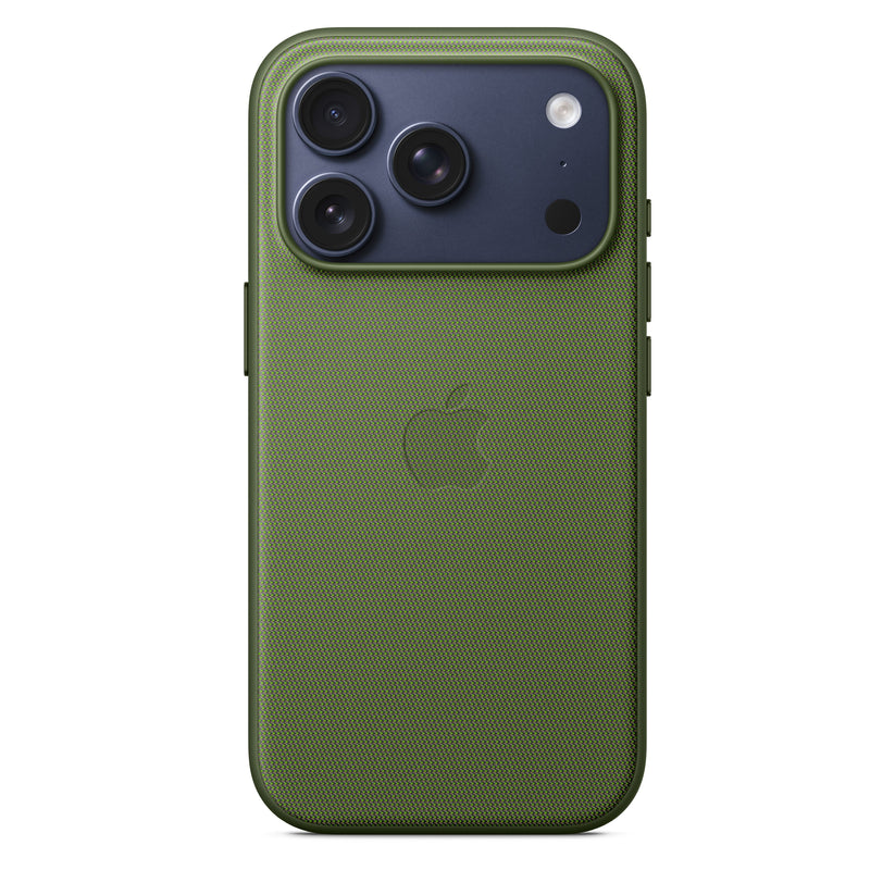Funda de TechWoven con MagSafe para el iPhone 17 Pro – Verde