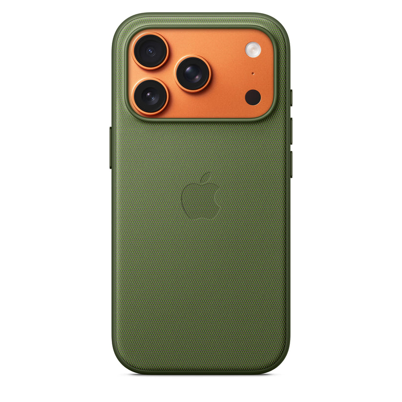Funda de TechWoven con MagSafe para el iPhone 17 Pro – Verde