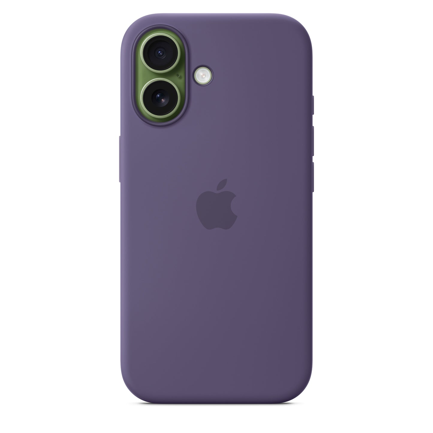 Funda de silicón con MagSafe para el iPhone 17 – Morado niebla