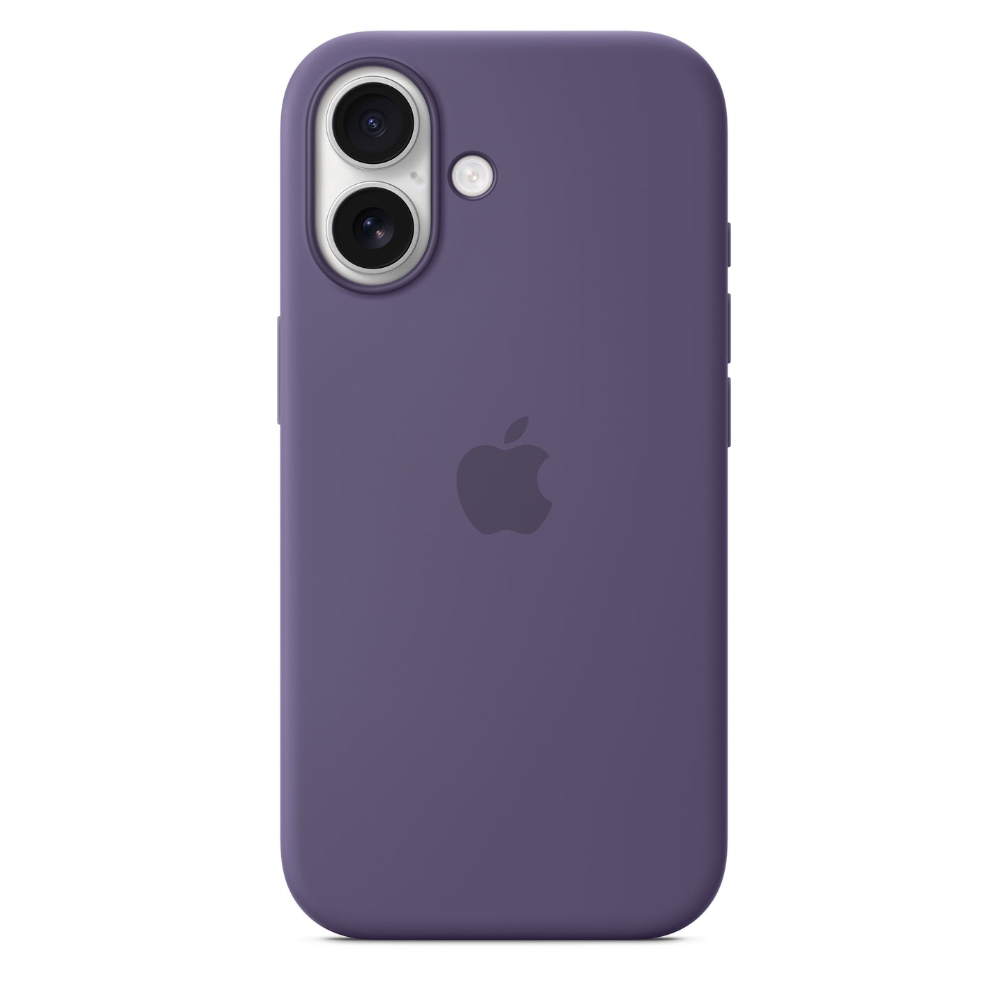 Funda de silicón con MagSafe para el iPhone 17 – Morado niebla
