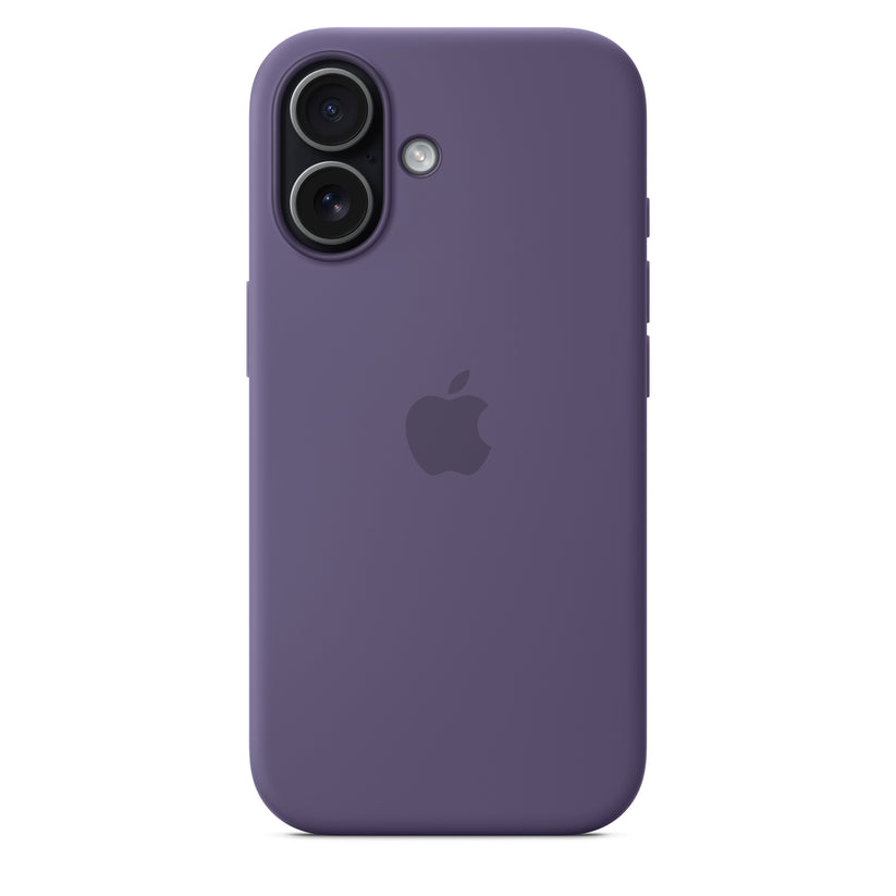 Funda de silicón con MagSafe para el iPhone 17 – Morado niebla