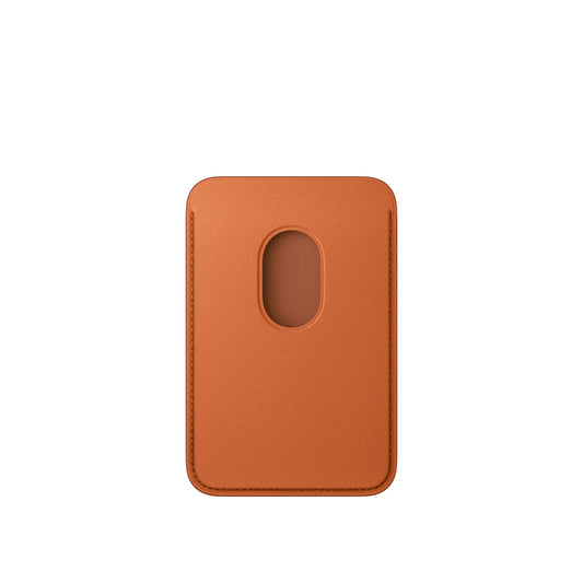 Cartera de FineWoven con MagSafe para el iPhone – Naranja zorro