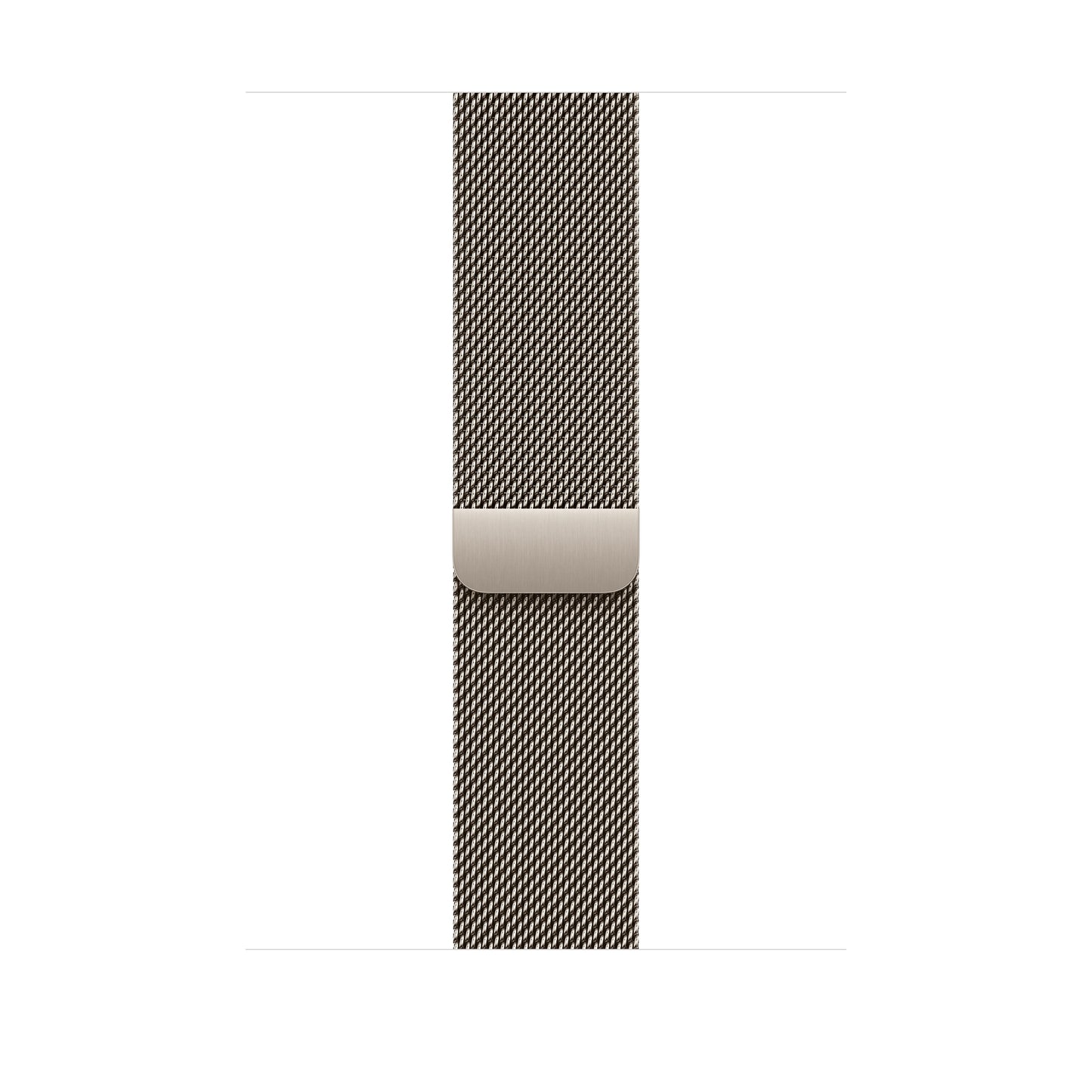 Correa estilo milanés color natural para caja de 46 mm - M/L