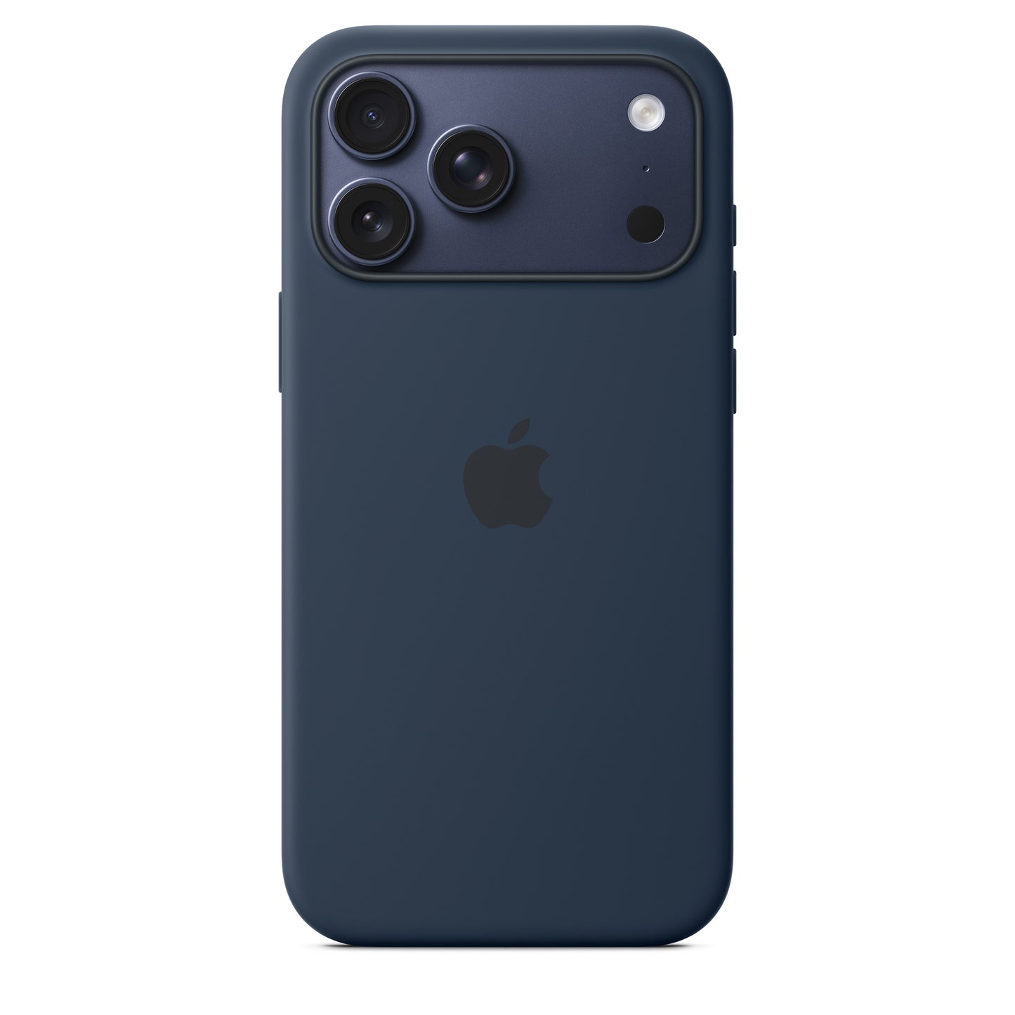 Funda de silicón con MagSafe para el iPhone 17 Pro Max – Color medianoche