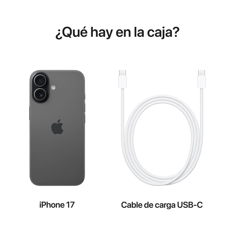 iPhone 17 256 GB Negro – iCon Costa Rica