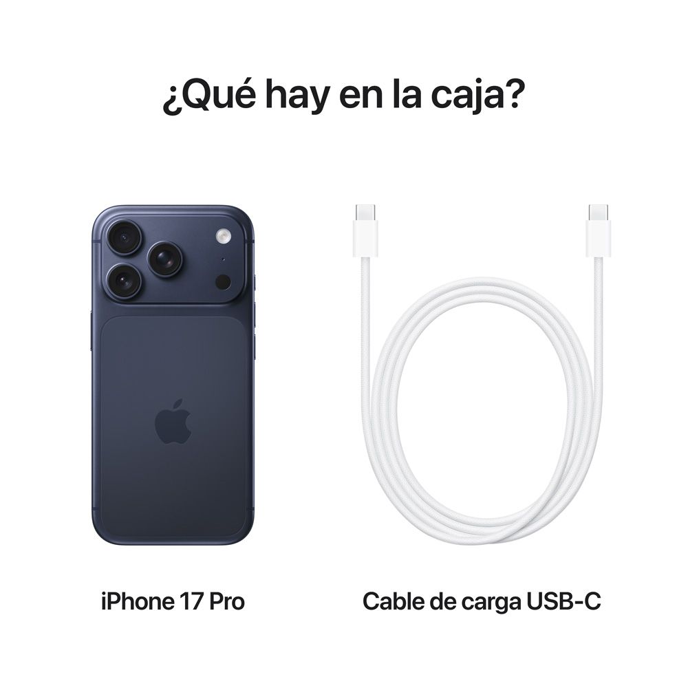 iPhone 17 Pro 1 TB Azul intenso