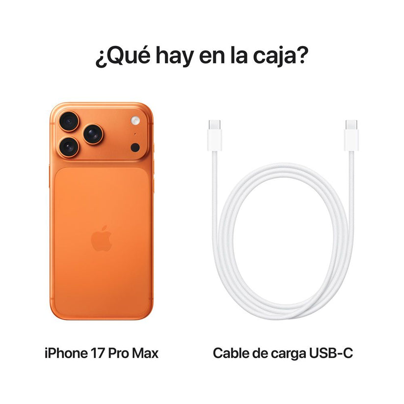 iPhone 17 Pro Max 2 TB Naranja cósmico