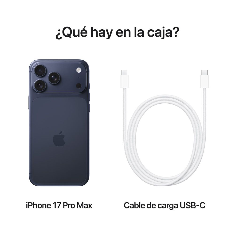 iPhone 17 Pro Max 1 TB Azul intenso