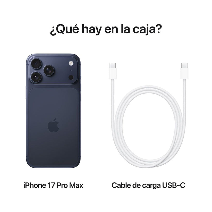iPhone 17 Pro Max 1 TB Azul intenso