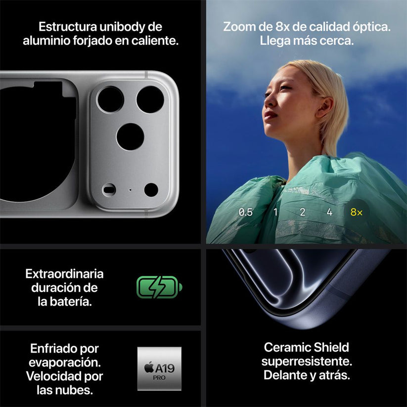 iPhone 17 Pro 512 GB Color plata