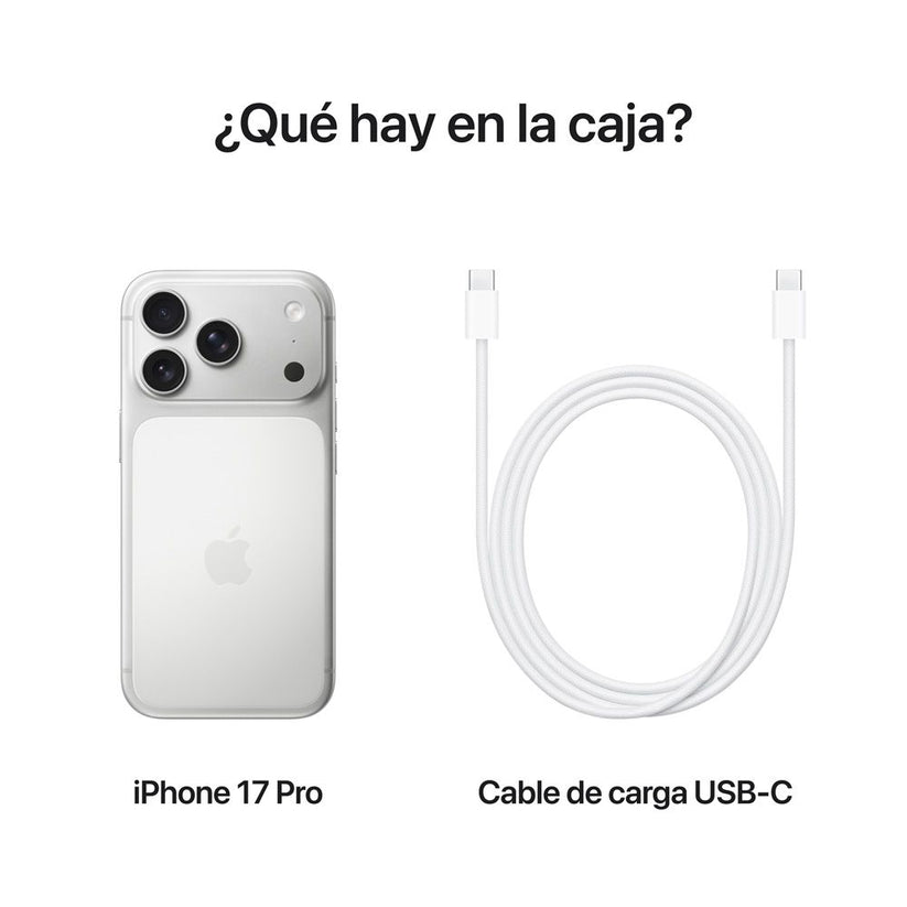 iPhone 17 Pro 512 GB Color plata