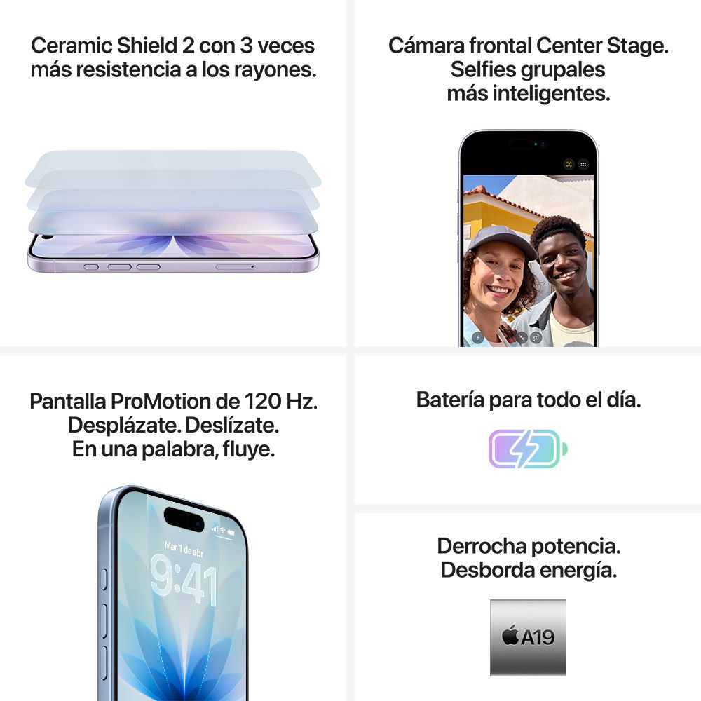 iPhone 17 256 GB Blanco – iCon Costa Rica