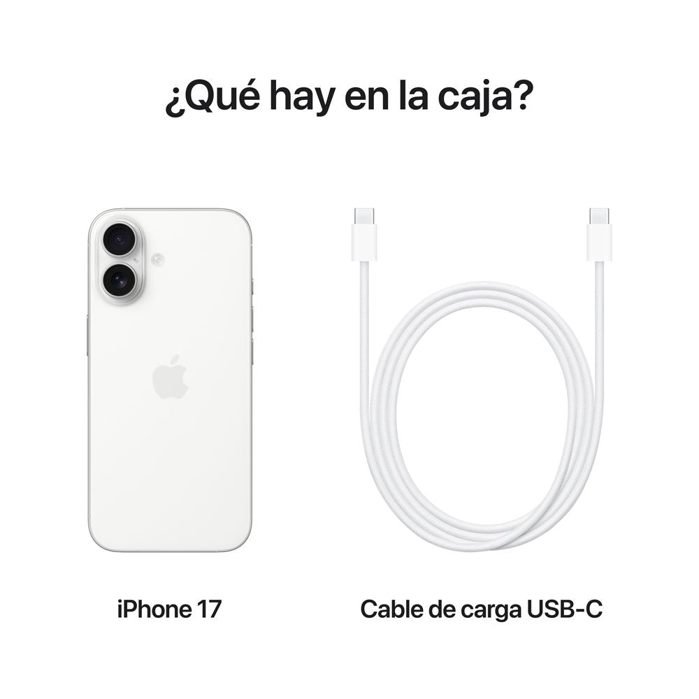 iPhone 17 256 GB Blanco – iCon Costa Rica