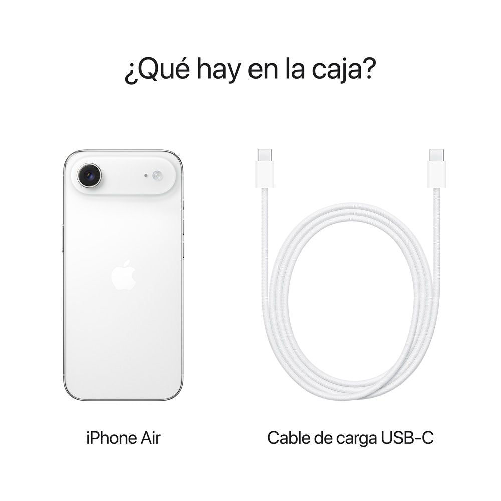 iPhone Air 256 GB Blanco nube – iCon Costa Rica
