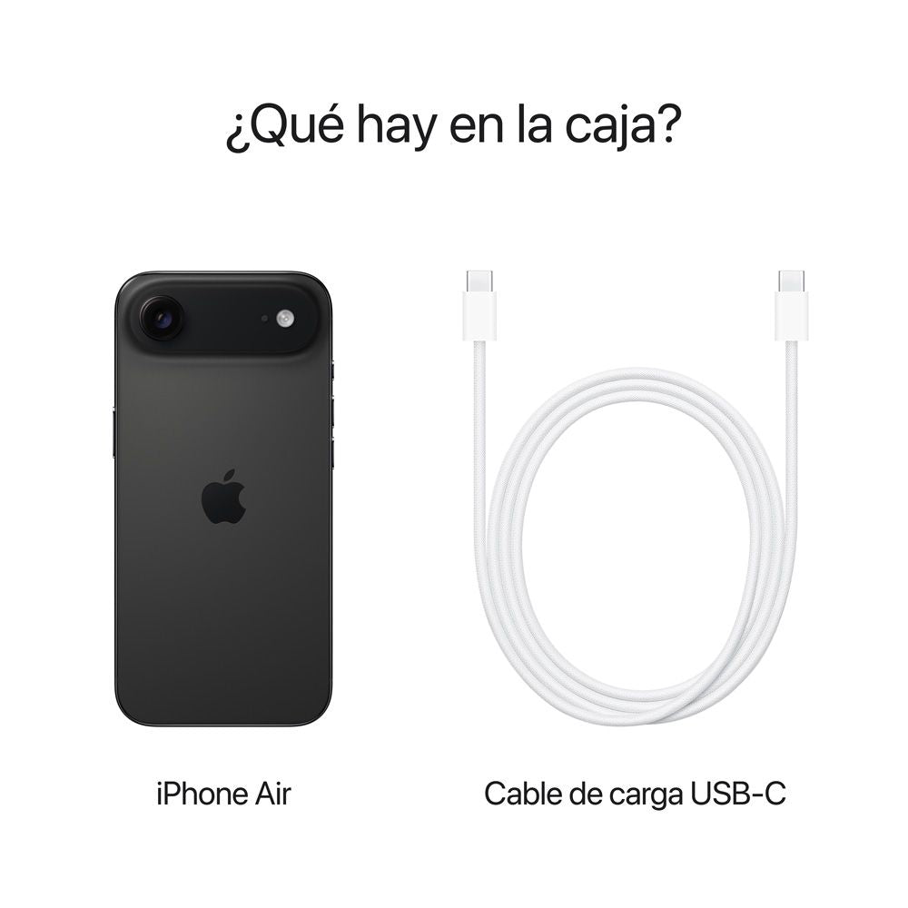 iPhone Air 1 TB Negro espacial