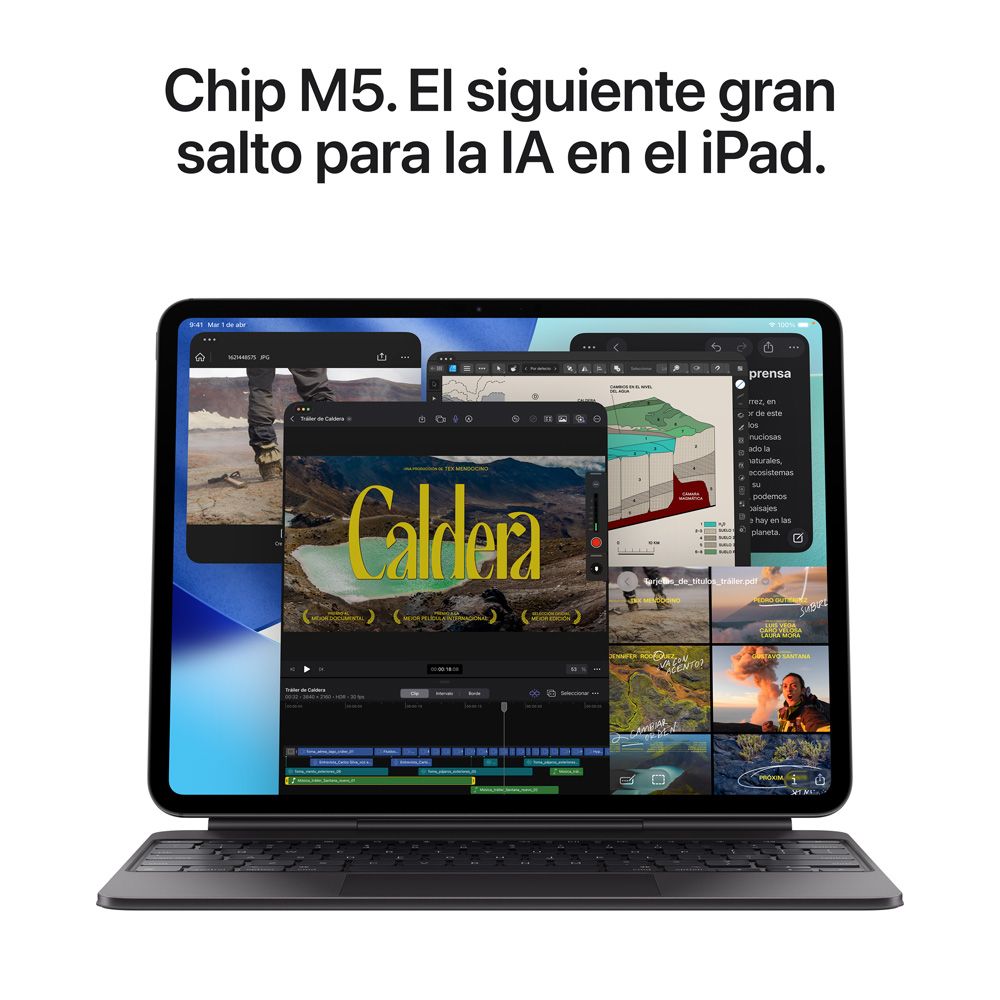 iPad Pro de 11 pulgadas Wi-Fi 512 GB Vidrio estándar - Negro