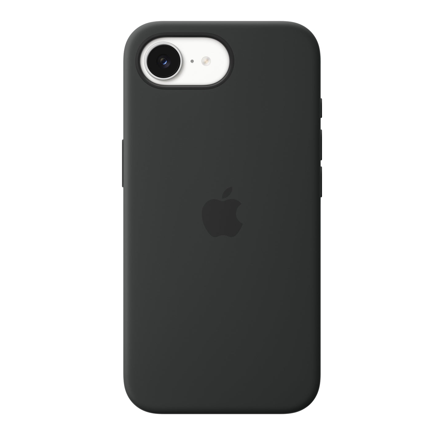 Funda de silicón con MagSafe para el iPhone 17e – Negro