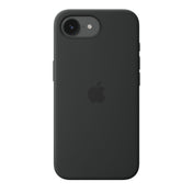 Funda de silicón con MagSafe para el iPhone 17e – Negro