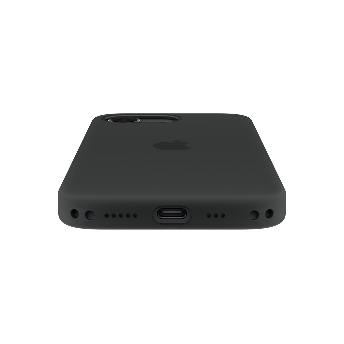 Funda de silicón con MagSafe para el iPhone 17e – Rosa pálido