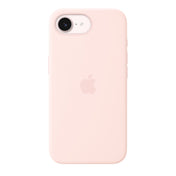 Funda de silicón con MagSafe para el iPhone 17e – Rosa pálido