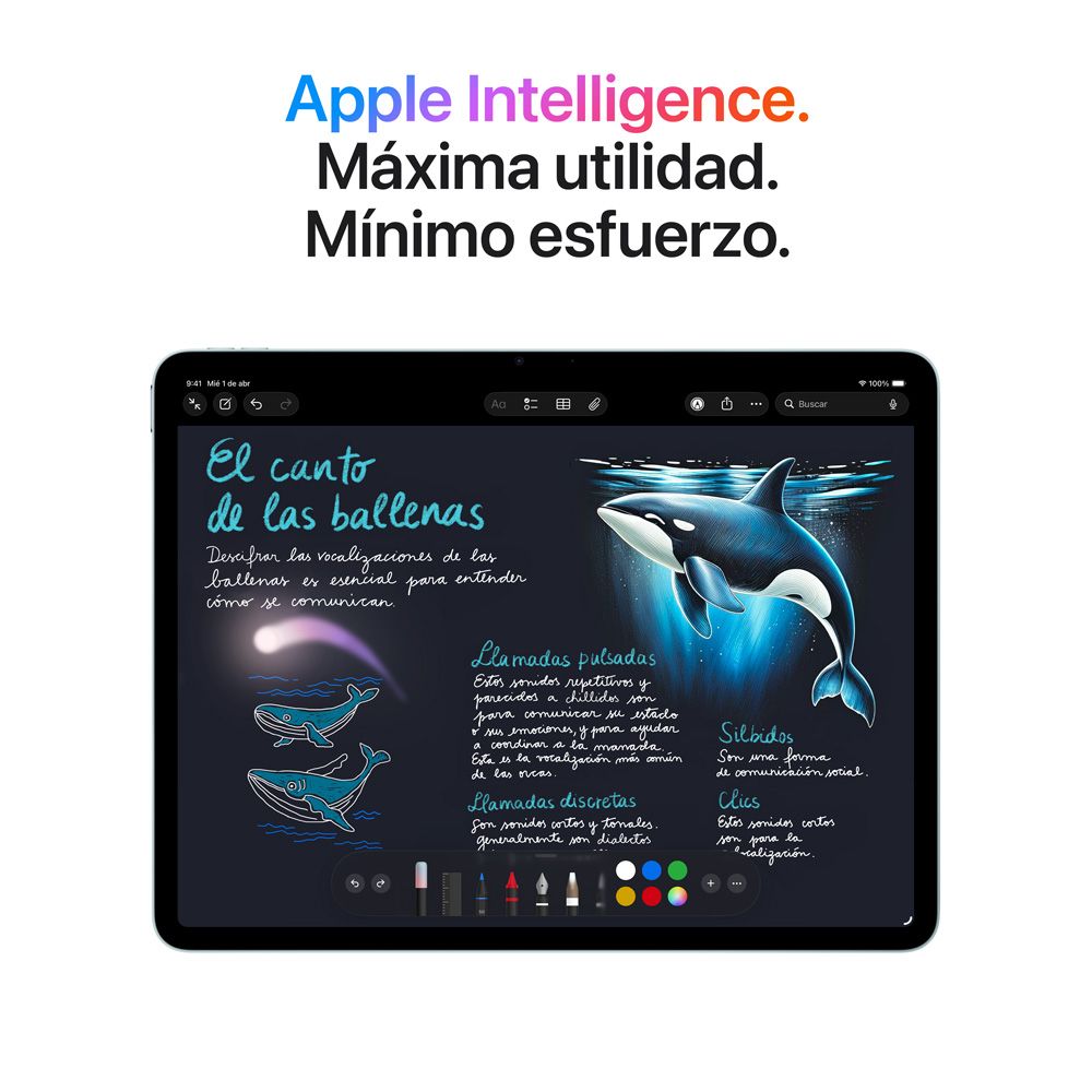 iPad Air de 11 pulgadas Wi-Fi 128 GB - Azul (M4) – iCon Costa Rica