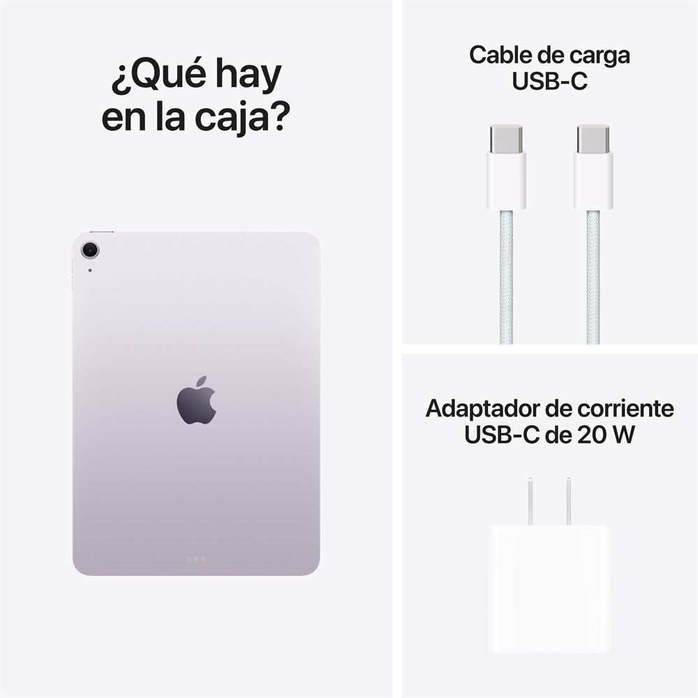 iPad Air de 11 pulgadas Wi-Fi 256 GB - Morado (M4)