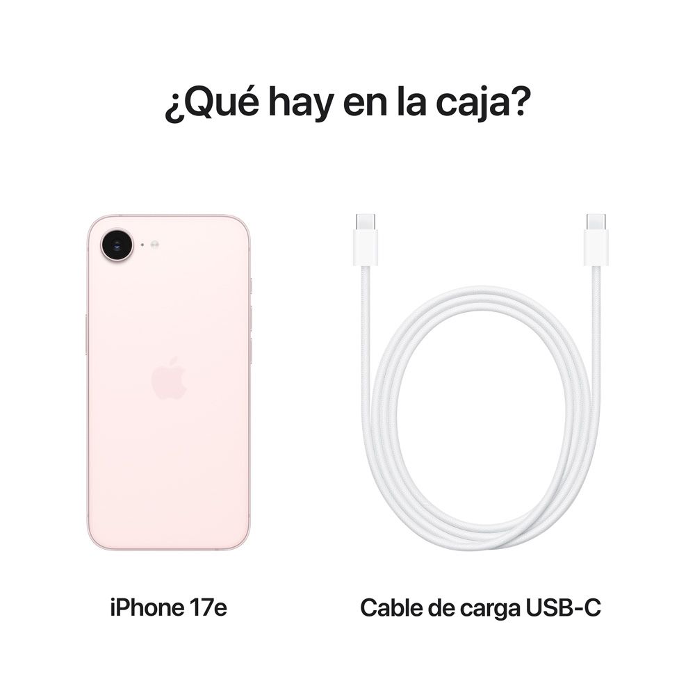 iPhone 17e 256 GB Rosa pálido – iCon Costa Rica