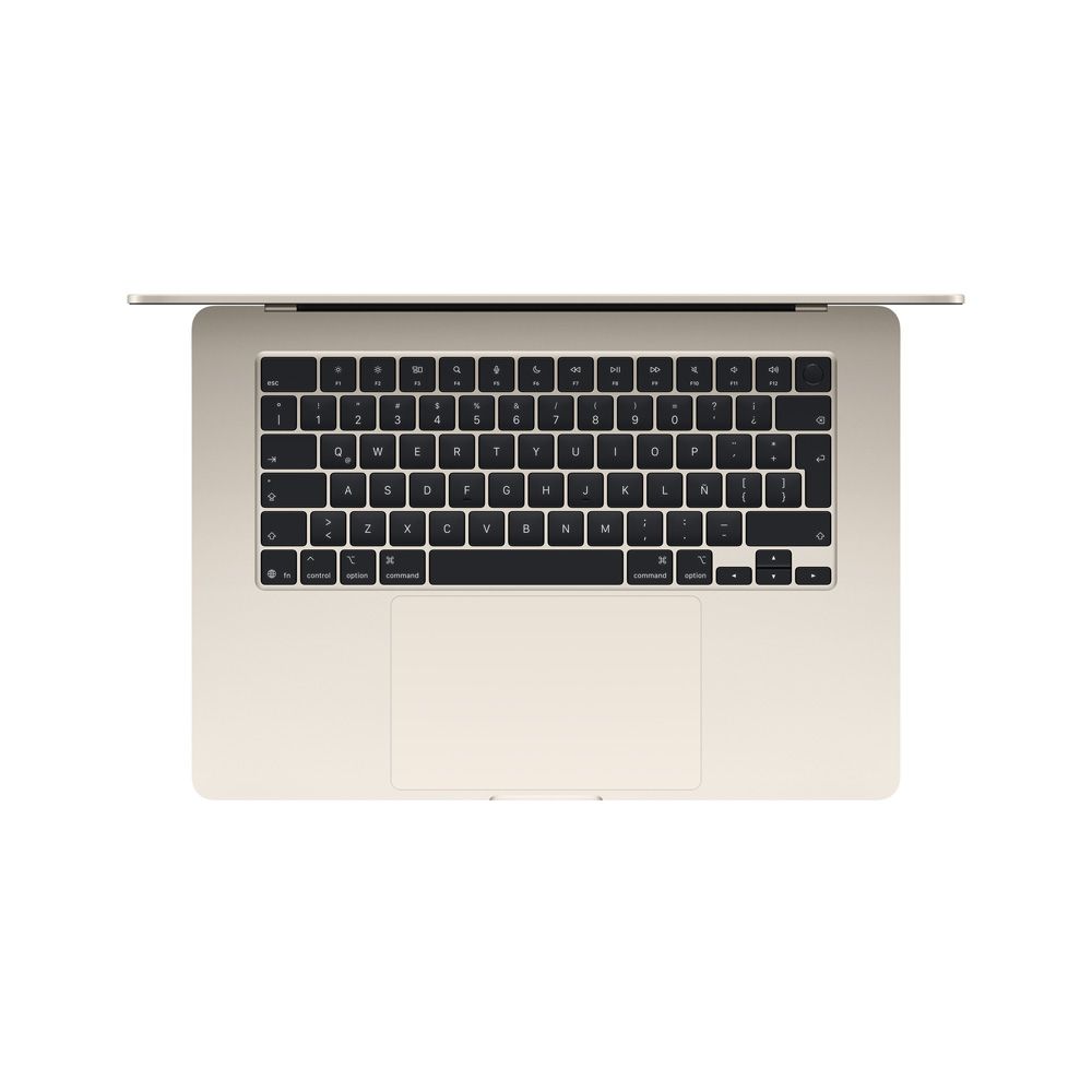 MacBook Air de 15 pulgadas: Chip M5 de Apple con CPU de 10 núcleos y GPU de 10 núcleos, 512 GB SSD - Blanco estelar