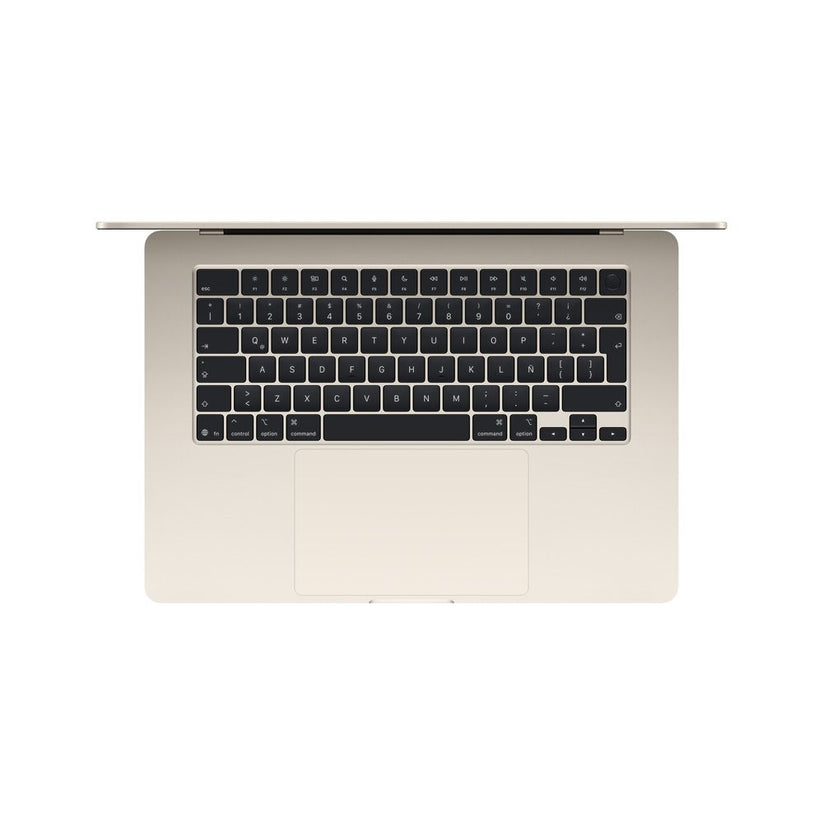 MacBook Air de 15 pulgadas: Chip M5 de Apple con CPU de 10 núcleos y GPU de 10 núcleos, 512 GB SSD - Blanco estelar
