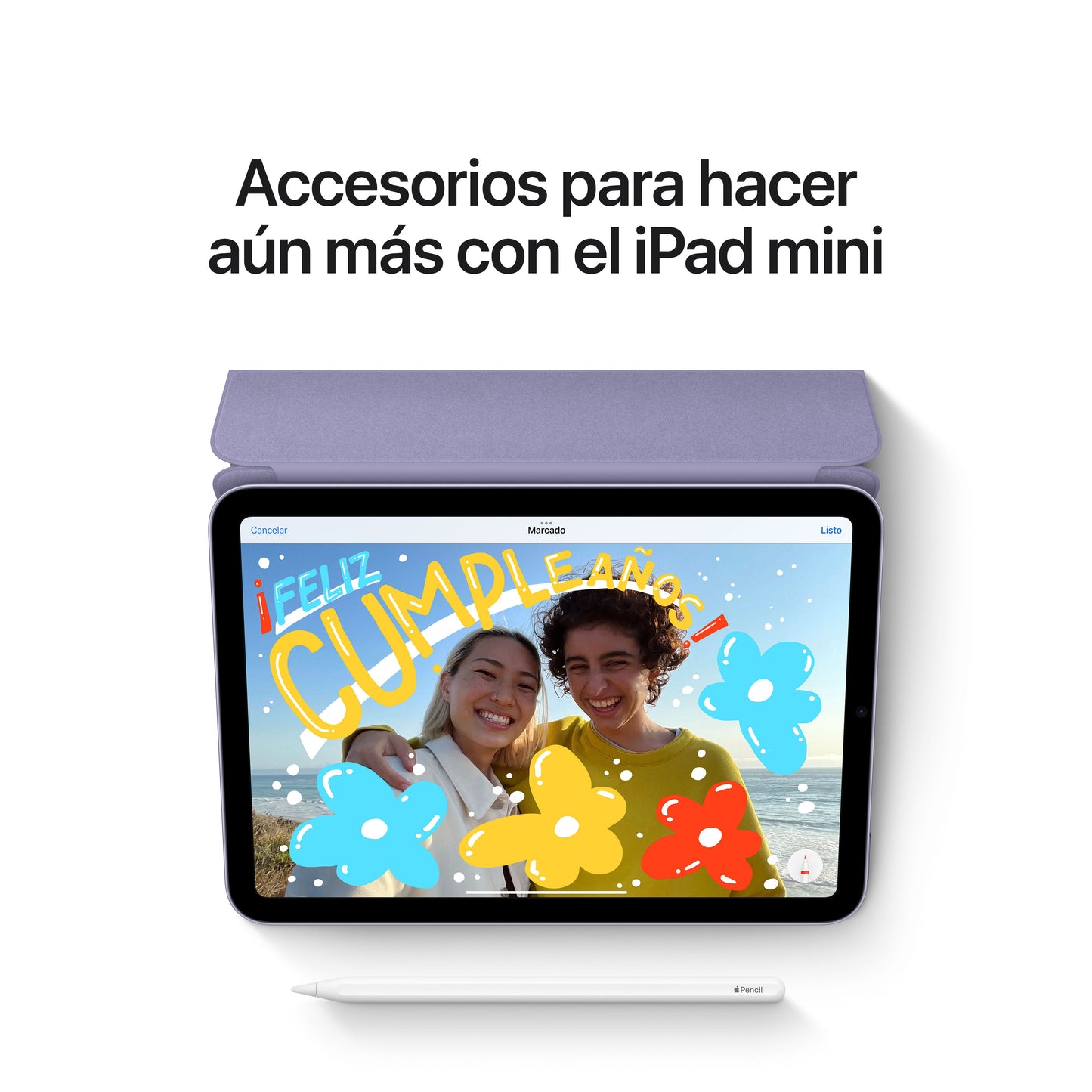 iPad mini Wi-Fi 64 GB - Blanco estrella (6.ª generación)
