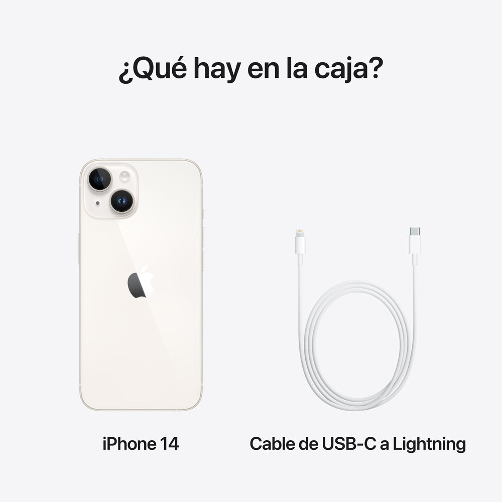 iPhone 14 128 GB Blanco estrella
