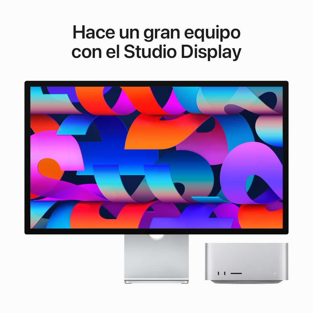 Mac Studio: Chip M2 Max de Apple con CPU de 12 núcleos, GPU de 30 núcleos y Neural Engine de 16 núcleos, 512 GB SSD